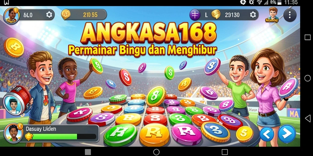Tampilan gameplay Bingo yang menarik di ANGKASA168.