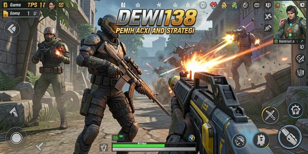 Tampilan menarik dari gameplay seru DEWI138.