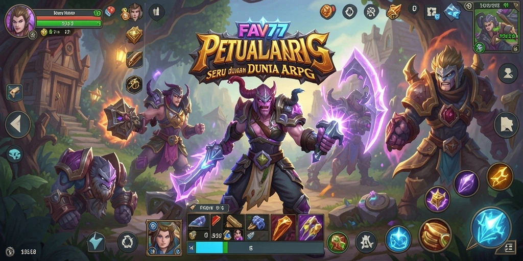 Gameplay seru dalam dunia fantasi ARPG yang menakjubkan.