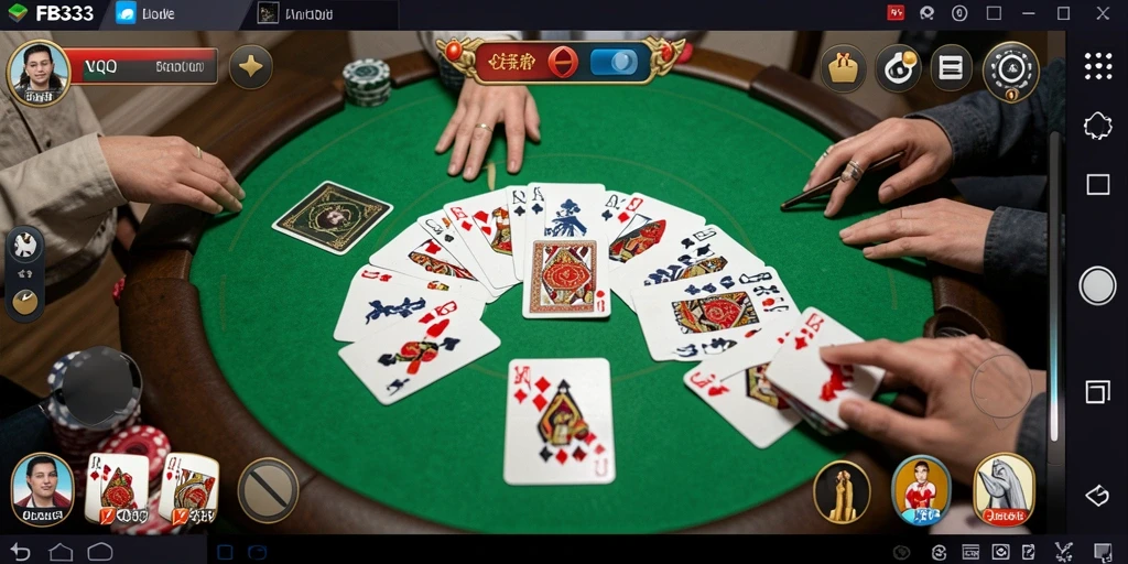 Tampilan gameplay QiuQiu yang seru dan interaktif.