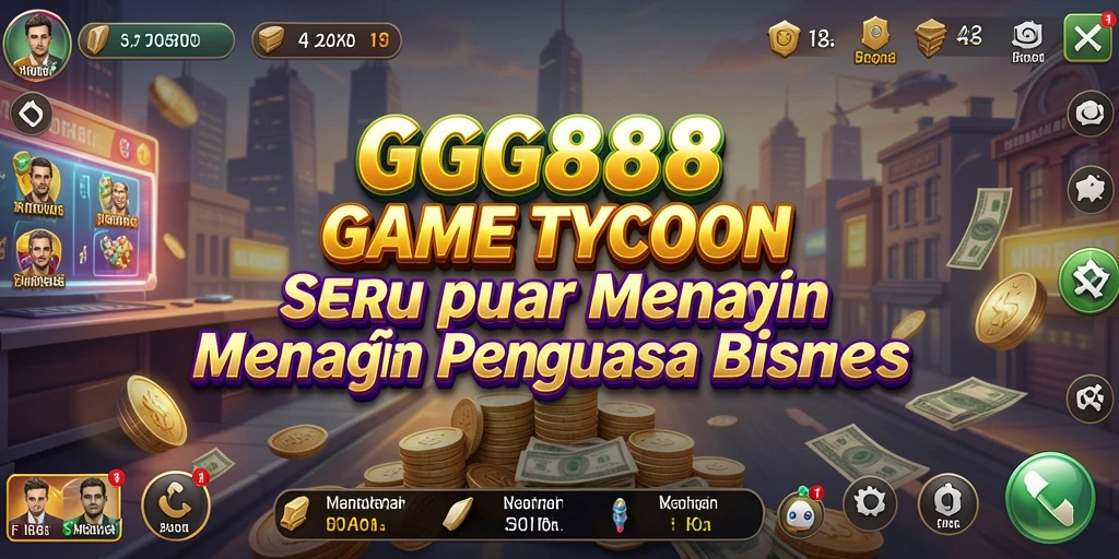 Screenshot GGG888 menampilkan gameplay Tycoon yang menarik.