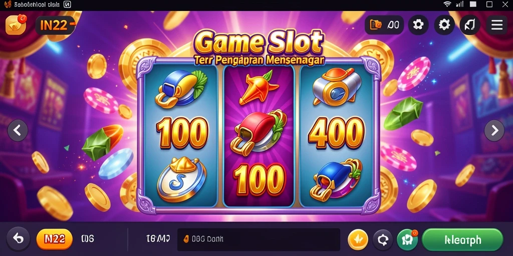 Gameplay IN22 yang menakjubkan dengan peluang kemenangan tinggi.