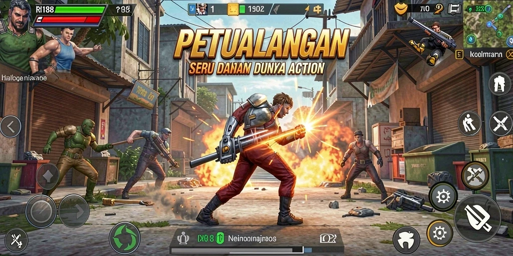 Tangkapan layar gameplay yang mendebarkan di RI188.