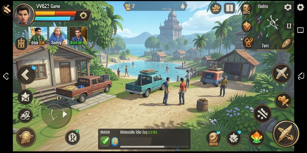 Tampilan gameplay menarik dari VV62 dengan elemen Idle.
