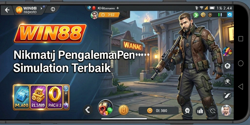 Tangkapan layar WIN88 menunjukkan dunia virtual yang kaya dan interaktif.